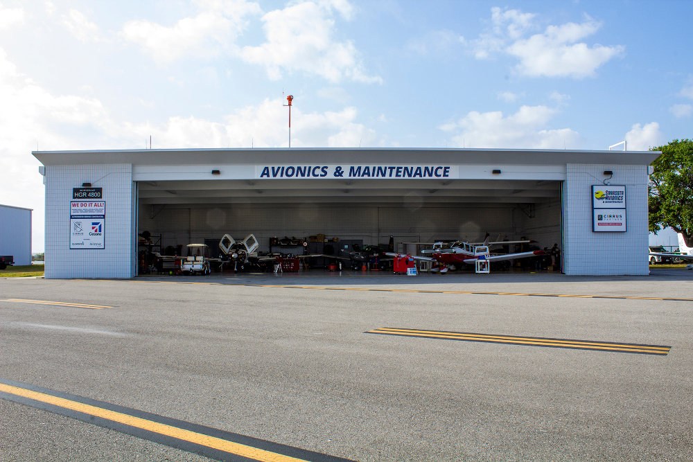 tampa hangar