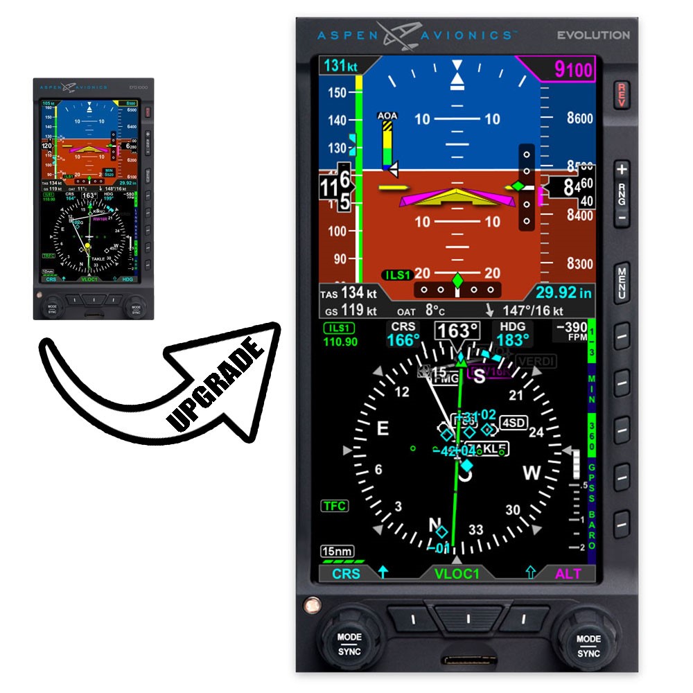 Aspen Avionics: Trade Up In May