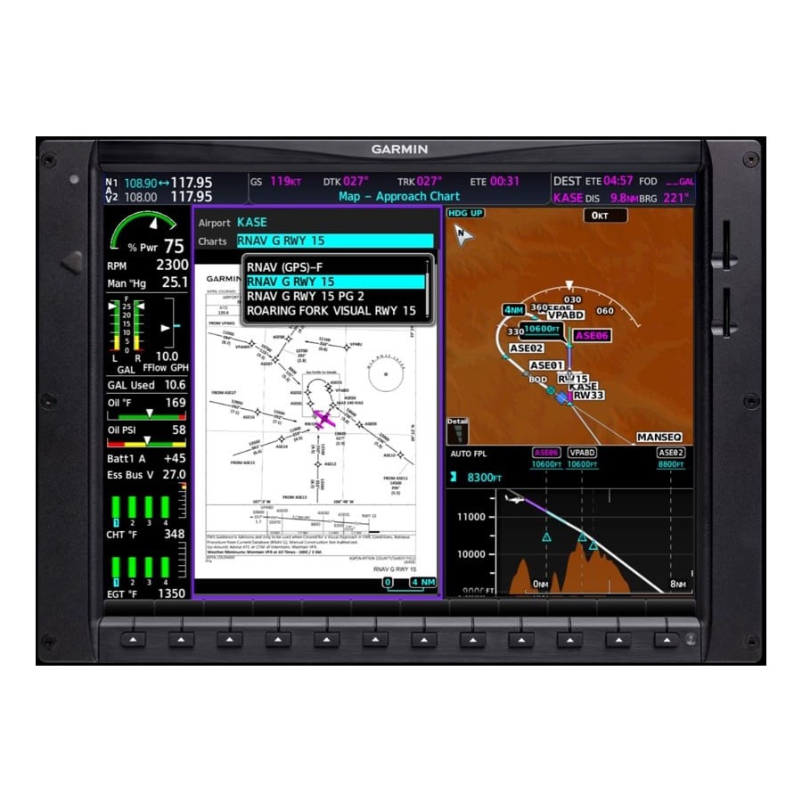 Garmin Adds Guided Visual Approaches to Database Lineup