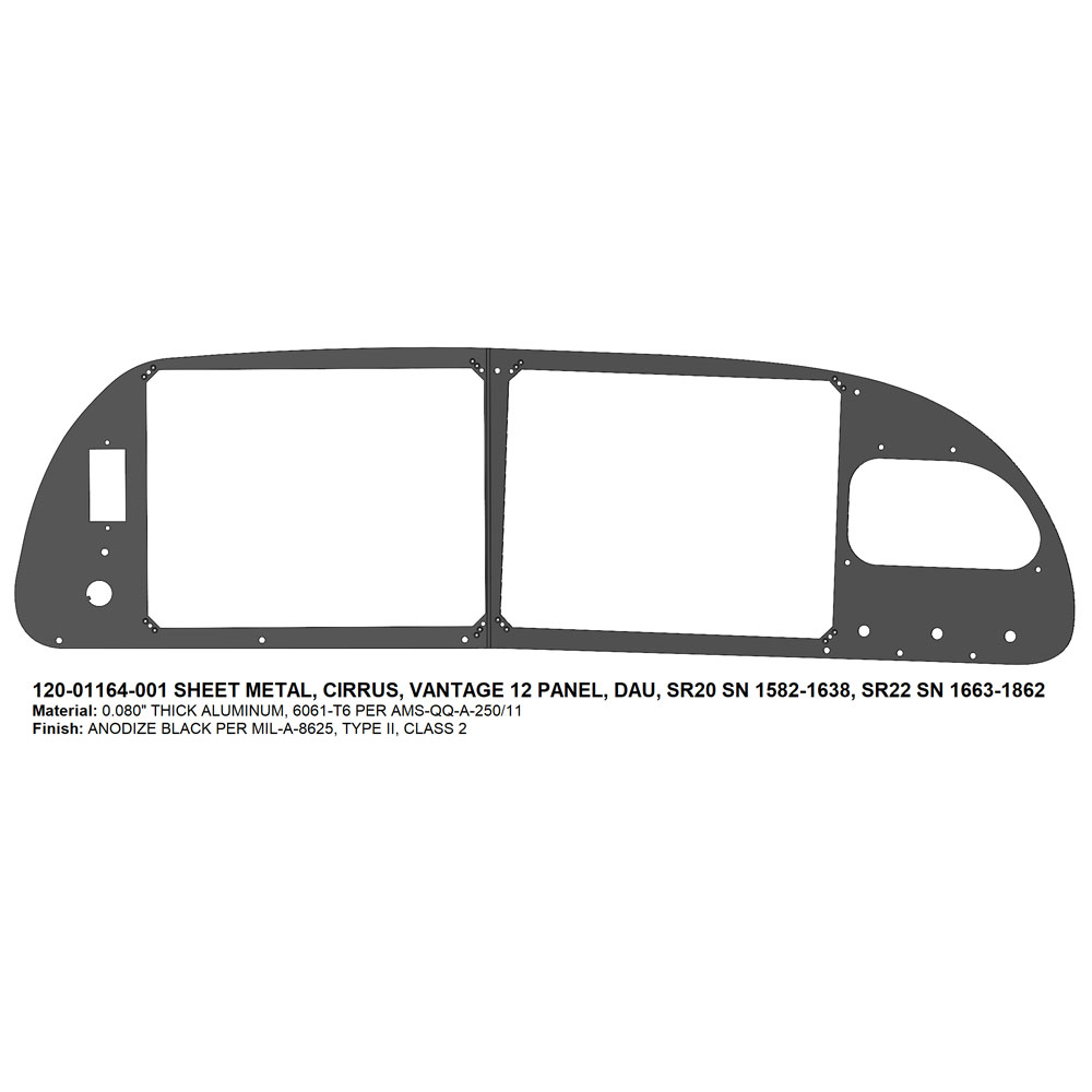Picture of Sheet Metal, Vantage 12 Panel, Picture 4