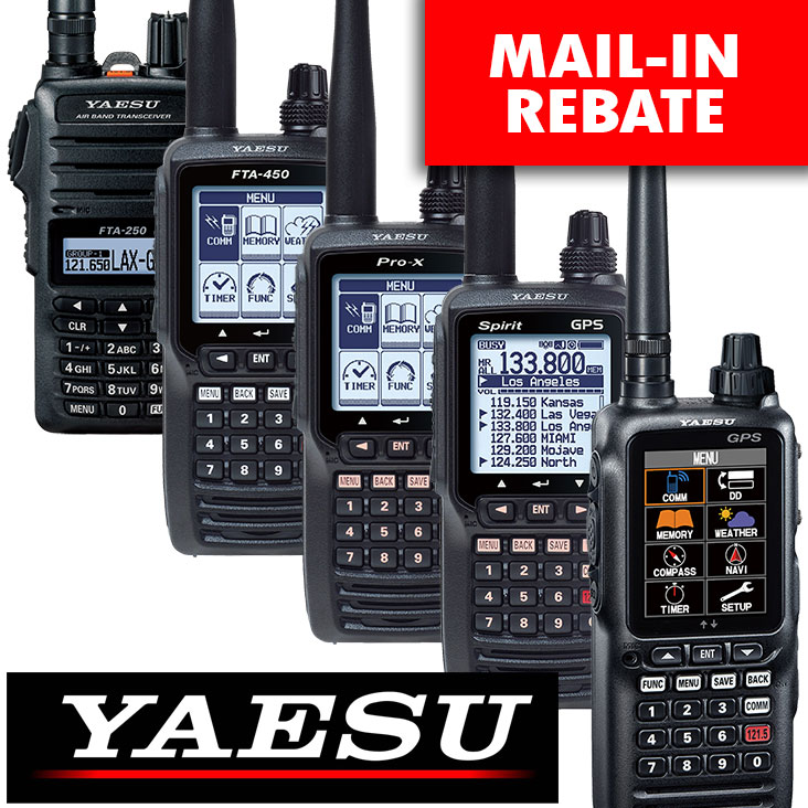 Yaesu 2026 Sun N Fun Rebate