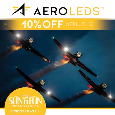 AeroLEDs Sun 'N Fun Sale 2022